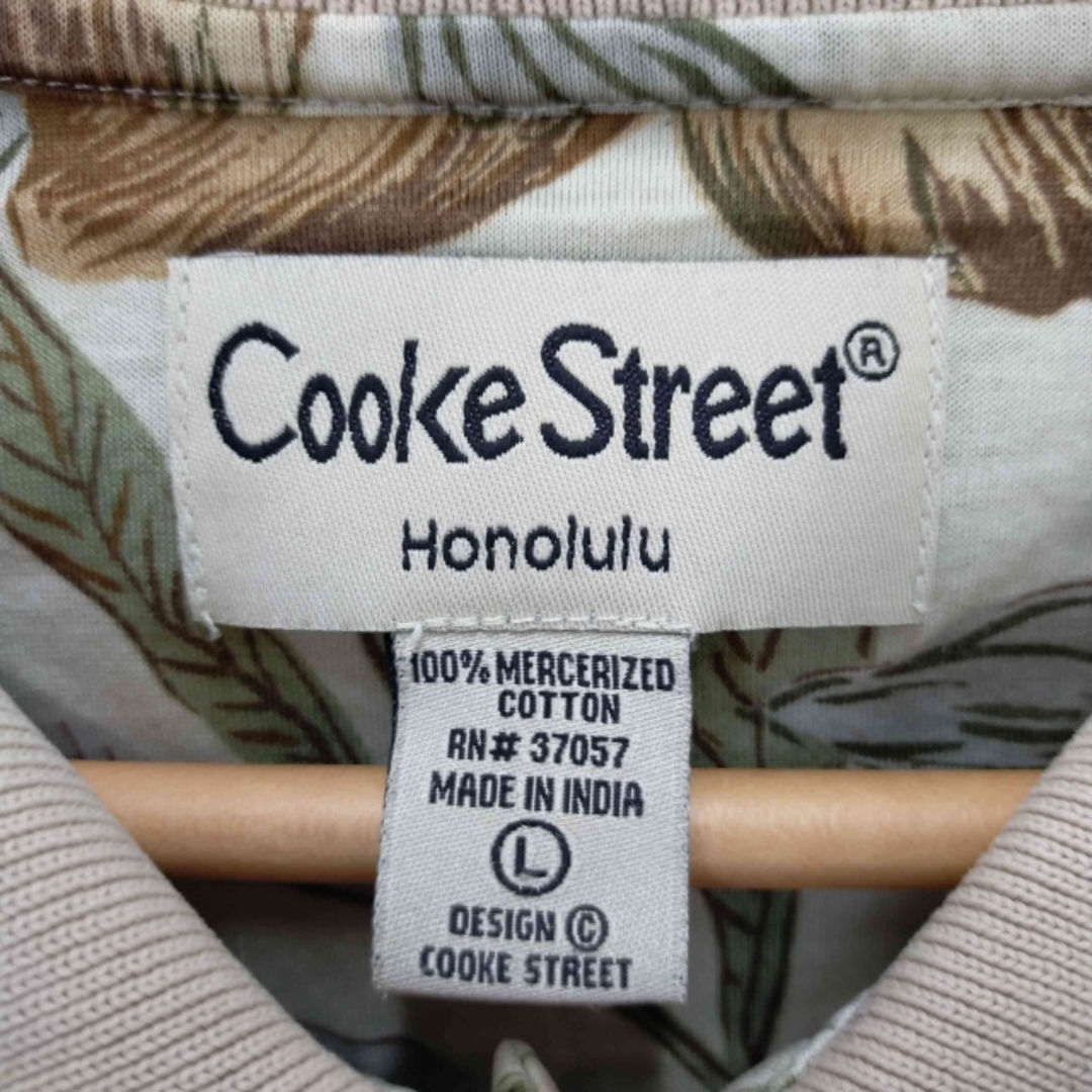 Cooke Street(クックストリート) ハーフボタンアロハポロシャツ メンズのトップス(その他)の商品写真
