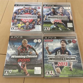 プレイステーション3(PlayStation3)のPS3ソフト ワールドサッカーウイニングイレブン4本セット(家庭用ゲームソフト)