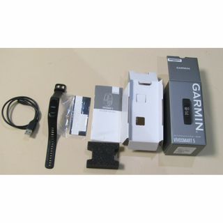 GARMIN - 美品 ガーミン スマートウォッチ vivosmart 5 ブラック S-M