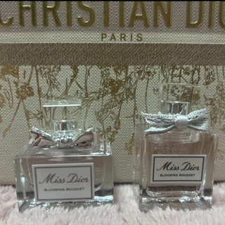 ディオール(Dior)のミスディオール ブルーミングブーケオードゥトワレ　ミニボトル2個セット(香水(女性用))