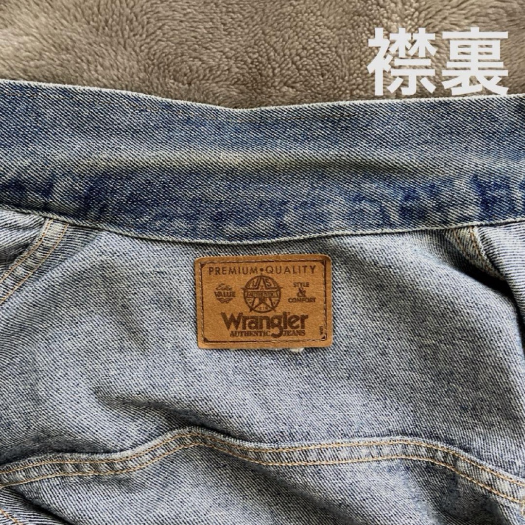 Wrangler(ラングラー)の古着・アメカジ好きさんに☆Wrangler  デニムジャケット　ヴィンテージ風 レディースのジャケット/アウター(Gジャン/デニムジャケット)の商品写真