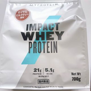 マイプロテイン(MYPROTEIN)のマイプロテイン Impact ホエイ プロテイン ロイヤルミルクティー風味(プロテイン)