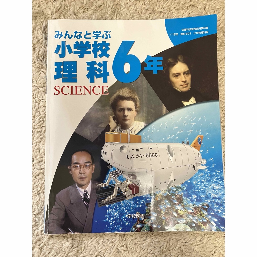 みんなと学ぶ小学校理科 6年 エンタメ/ホビーの本(語学/参考書)の商品写真