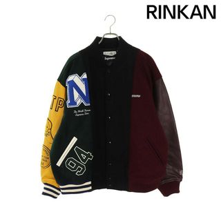 シュプリーム(Supreme)のシュプリーム ×エムエムシックス MM6  24SS  Split Varsity Jacket スプリットバーシティブルゾン メンズ XL(ブルゾン)