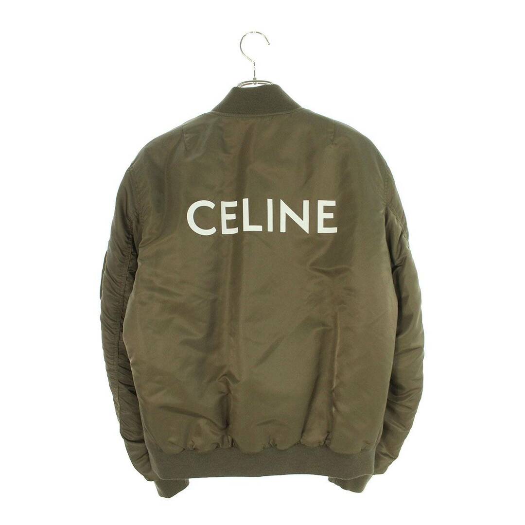 celine(セリーヌ)のセリーヌバイエディスリマン  2W426396E ロゴプリントボンバーナイロンジャケットブルゾン メンズ 46 メンズのジャケット/アウター(ブルゾン)の商品写真