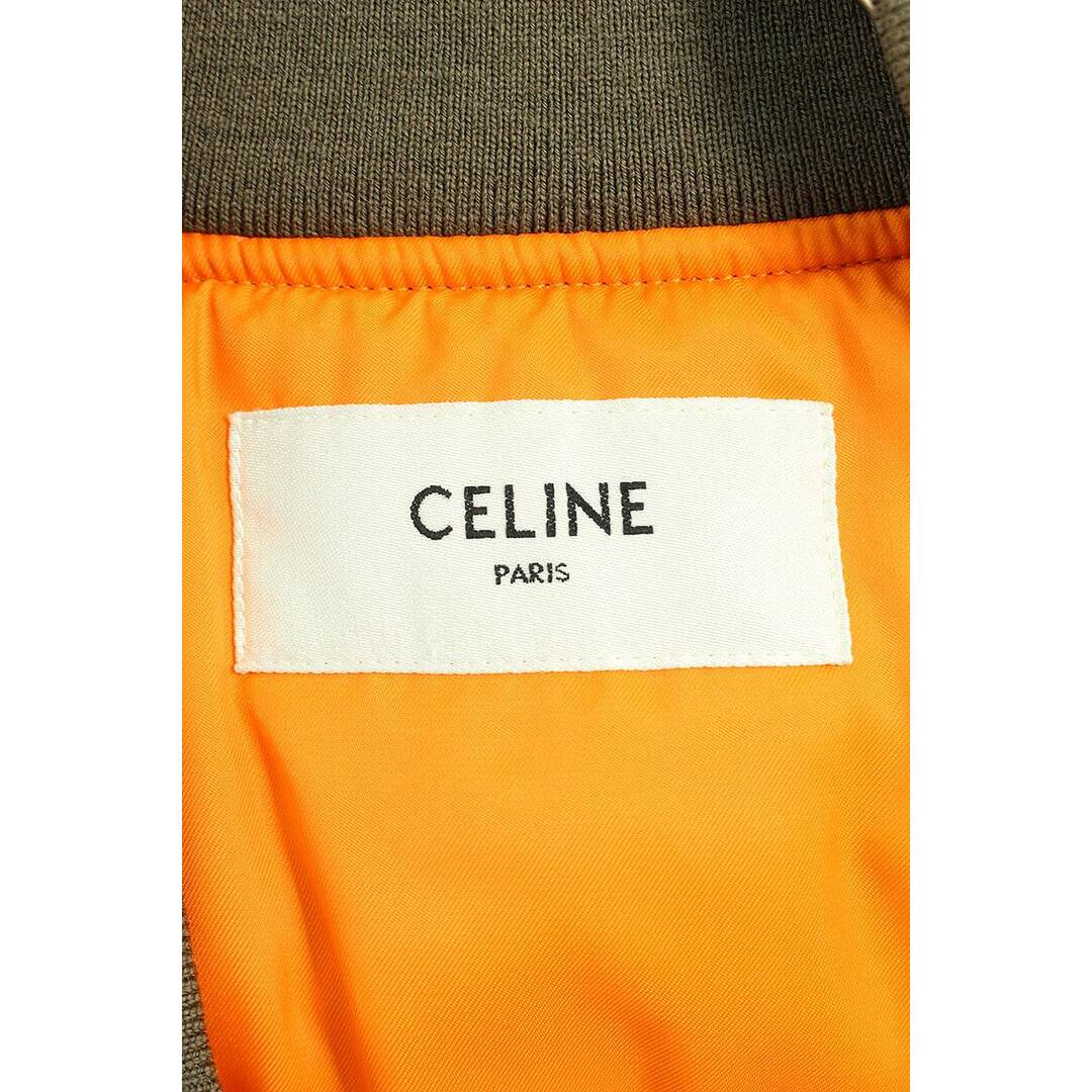 celine(セリーヌ)のセリーヌバイエディスリマン  2W426396E ロゴプリントボンバーナイロンジャケットブルゾン メンズ 46 メンズのジャケット/アウター(ブルゾン)の商品写真