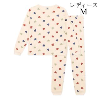 PETIT BATEAU - 新品 プチバトー 2024 SS 新作 レディース L 長袖 パジャマ ハート