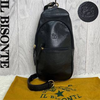 人気♡保存袋付♡極美品♡IL BISONTE イルビゾンテ レザー ボディバッグ