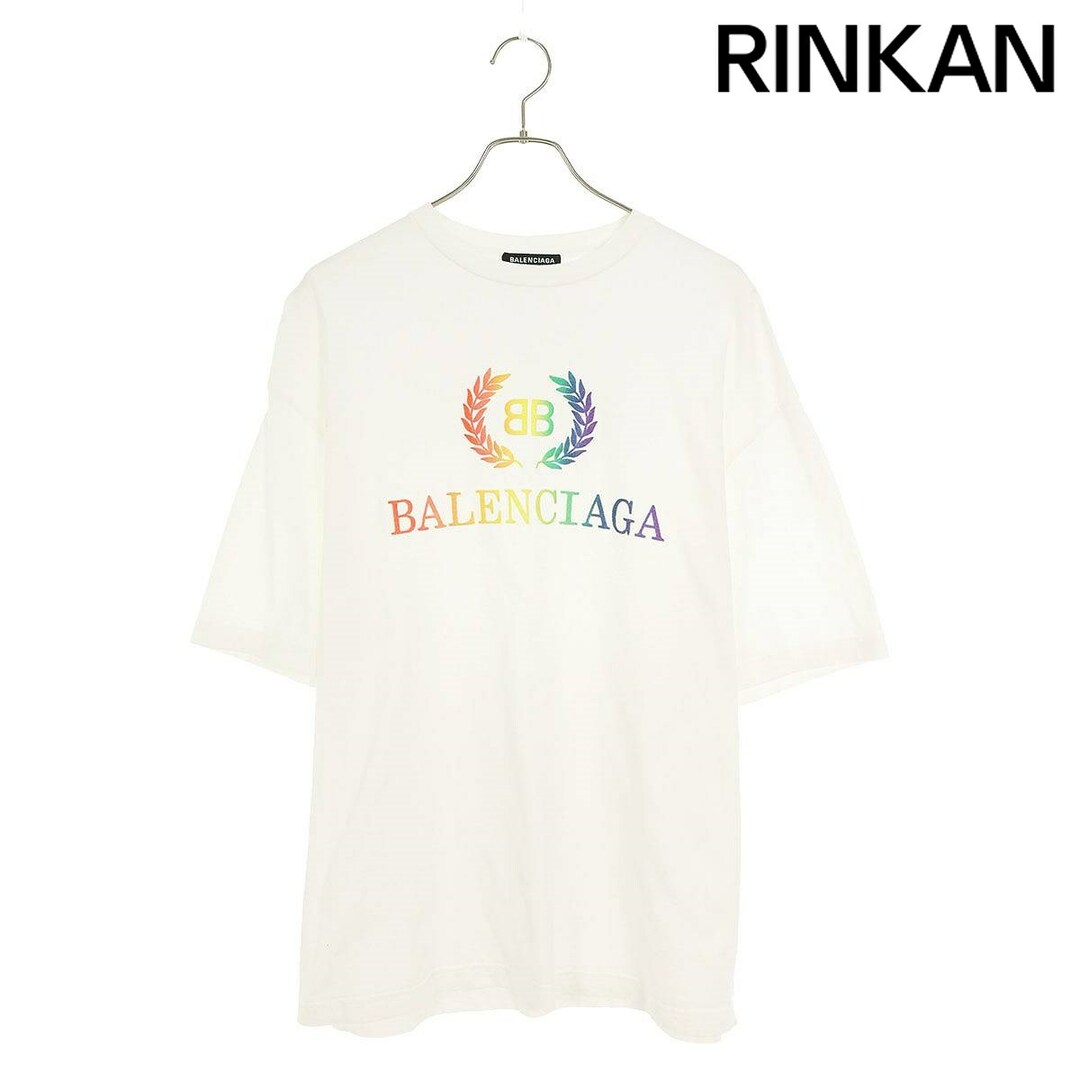 Balenciaga(バレンシアガ)のバレンシアガ  570805 TEV53 BBロゴ刺繍Tシャツ メンズ S メンズのトップス(Tシャツ/カットソー(半袖/袖なし))の商品写真