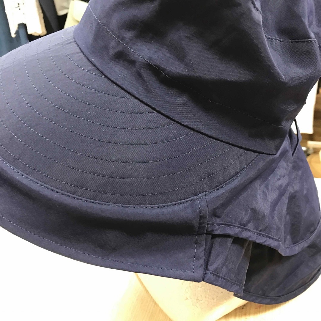 ナイロン日除けハット レディースの帽子(ハット)の商品写真