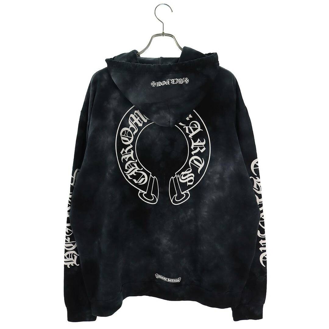 Chrome Hearts(クロムハーツ)のクロムハーツ  SWTSHRT PLVR タイダイホースシュープリントプルオーバーパーカー メンズ XL メンズのトップス(パーカー)の商品写真