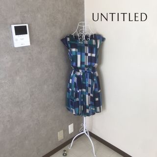 アンタイトル(UNTITLED)のアンタイトル♡1度着用　ワンピース(ひざ丈ワンピース)