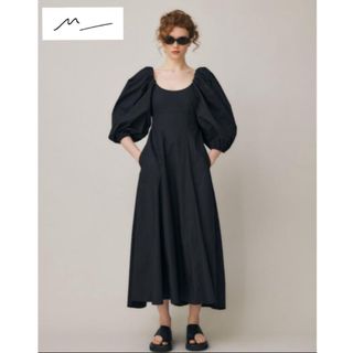 moussy - M_(エムアンダーバー)PUFF SLEEVE ドレス