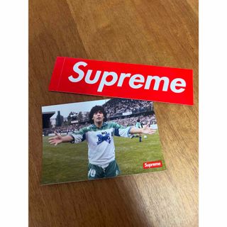 シュプリーム(Supreme)のsupreme マラドーナ box logo ステッカー(ステッカー)