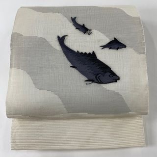 名古屋帯 美品 名品 正絹 【中古】(帯)