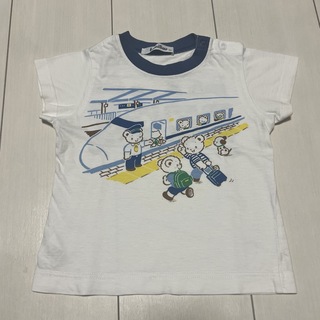 ファミリア(familiar)のファミリア　familiar 新幹線　Tシャツ　90 男の子(Tシャツ/カットソー)