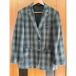 ヒューゴボス(HUGO BOSS)のヒューゴ ボス (HUGO BOSS) ウールジャケット グレー 38S(テーラードジャケット)