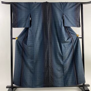 小紋 身丈159cm 裄丈64cm 正絹 美品 逸品 【中古】(着物)