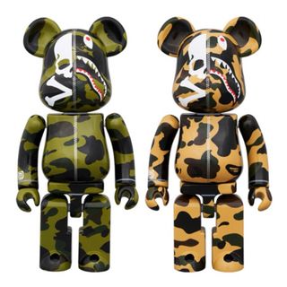 ベアブリック(BE@RBRICK)の超合金 BE@RBRICK MASTERMIND VS BAPE(R)2個セット(その他)