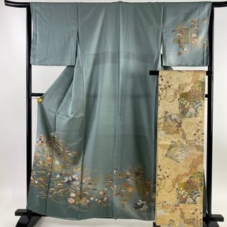 訪問着 身丈159.5cm 裄丈65cm 正絹 美品 秀品 【中古】(着物)