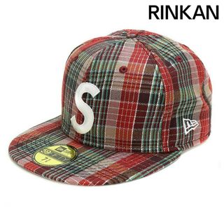 Supreme - シュプリーム ×ニューエラ New Era  23SS  Metallic Plaid S Logo New Era Cap メタリックプレイドSロゴニューエラキャップ メンズ 7.625