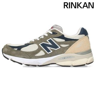 ニューバランス(New Balance)のニューバランス  M990TO3 990V3オリーブスニーカー メンズ 26.5cm(スニーカー)