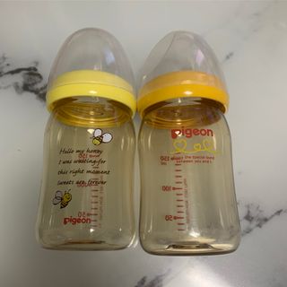 ピジョン(Pigeon)のピジョン 母乳実感 哺乳瓶 160ml ２本セット【乳首なし】(哺乳ビン)