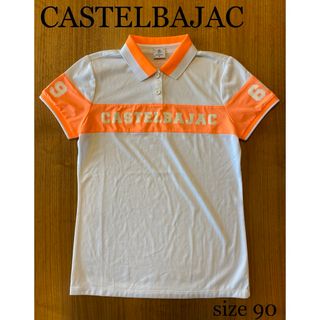 カステルバジャック(CASTELBAJAC)のカステルバジャック ゴルフウェア レディース ポロシャツ 半袖 サイズ表記90(ウエア)