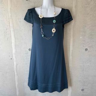 STRAWBERRY-FIELDS - 美品　ストロベリーフィールズ　ワンピース　ネックレス付き　春　夏