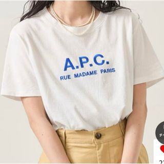 A.P.C - A.P.C アーペーセー　ロゴTシャツ