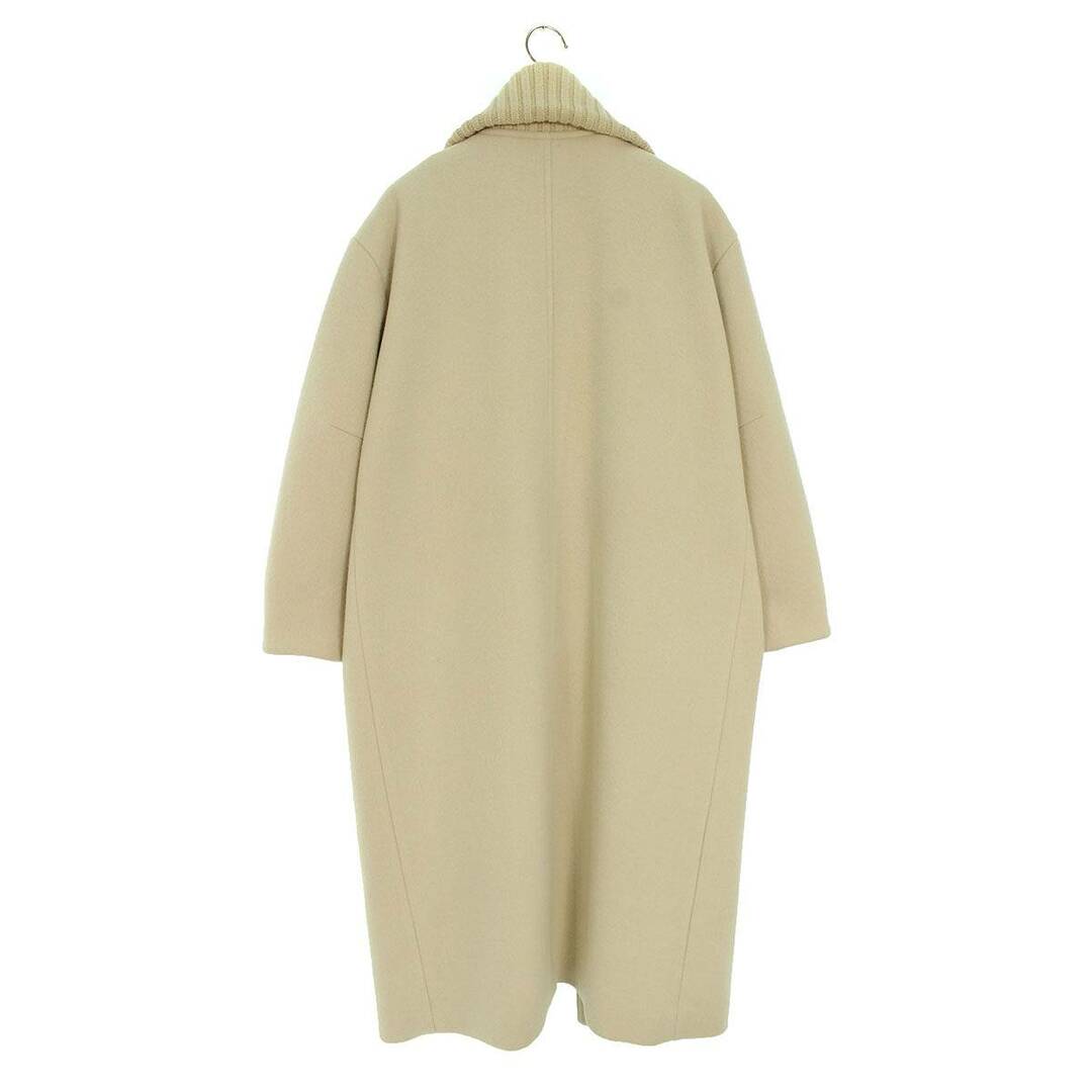 CLANE - クラネ 15101-0042 RIB COLLAR WOOL LONG COAT CLANE - クラネ 15101-0042 RIB COLLAR WOOL LONG COAT