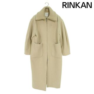 CLANE - クラネ 15101-0042 RIB COLLAR WOOL LONG COAT CLANE - クラネ 15101-0042 RIB COLLAR WOOL LONG COAT