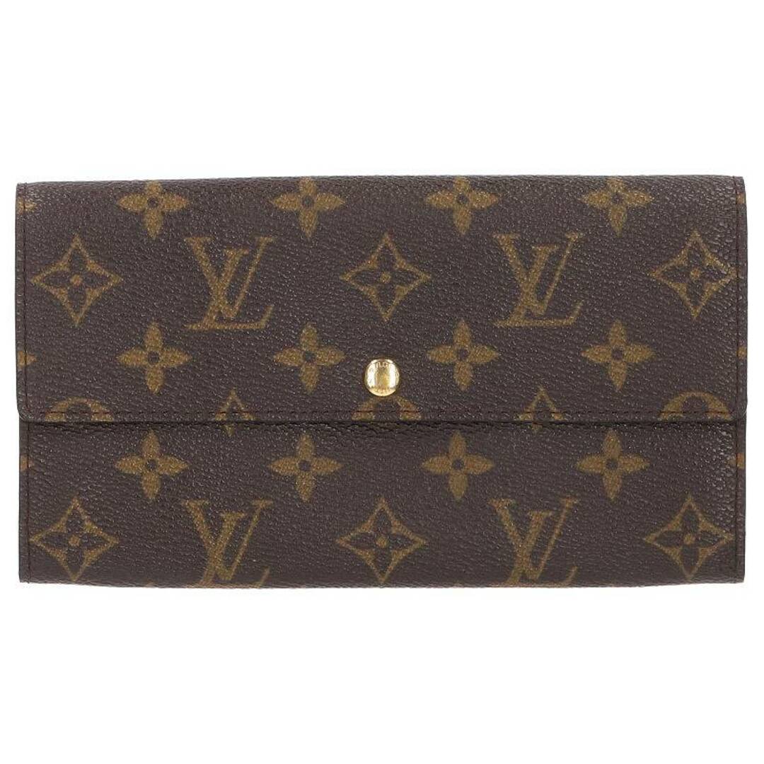 LOUIS VUITTON(ルイヴィトン)のルイヴィトン  M61725 ポシェットポルトモネクレディ モノグラム財布 レディース レディースのファッション小物(財布)の商品写真