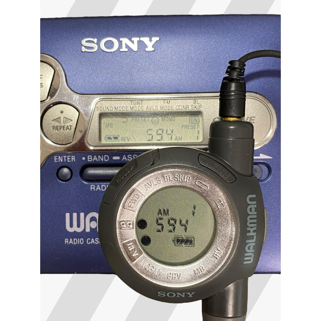 SONY(ソニー)のSONY カセットウォークマン WM-FX877 スマホ/家電/カメラのオーディオ機器(ポータブルプレーヤー)の商品写真