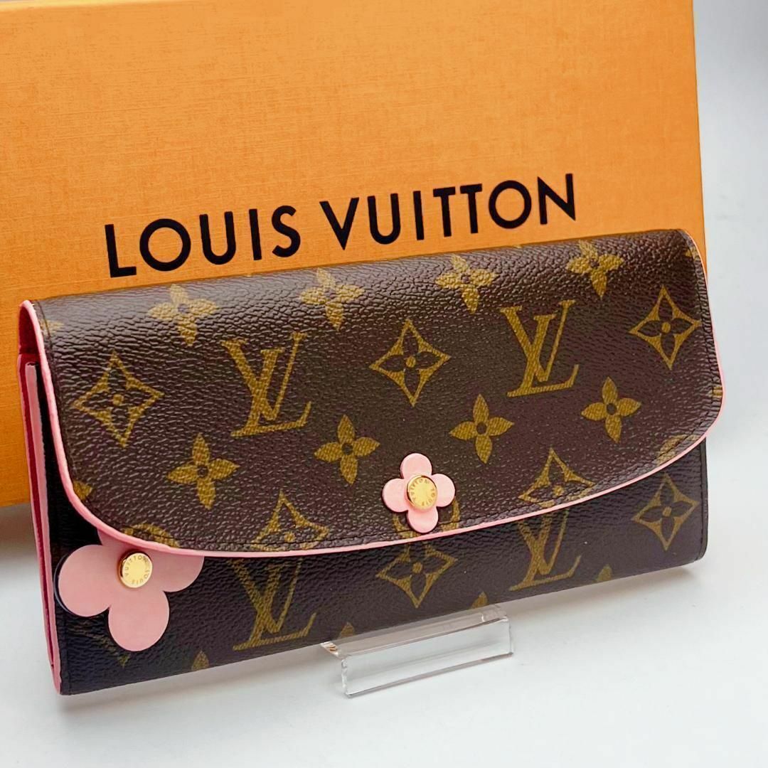 LOUIS VUITTON(ルイヴィトン)の新品未使用 ルイヴィトン エミリー フラワーチャーム正規品保証1887 レディースのファッション小物(財布)の商品写真