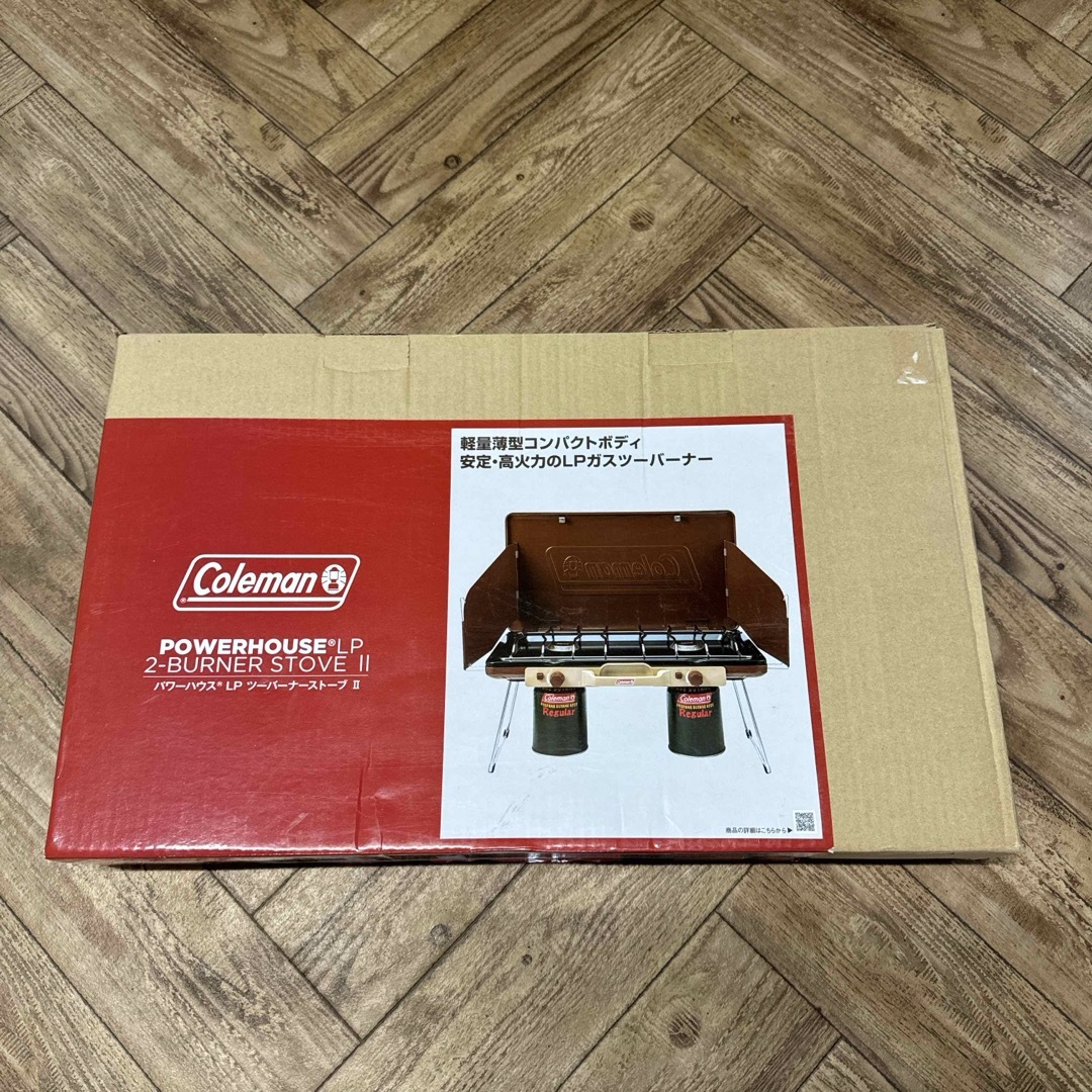 Coleman パワーハウスLPツーバーナーストーブII バターナッツ Coleman パワーハウスLPツーバーナーストーブII バターナッツ