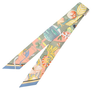 エルメス(Hermes)のエルメス  ツイリー PRECIOUS PARADISE スカーフ ヴェー(バンダナ/スカーフ)