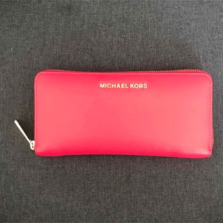 マイケルコース(Michael Kors)のマイケルコース　ピンク長財布(財布)