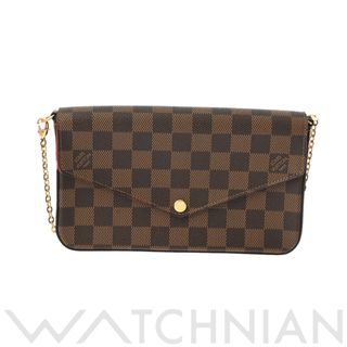 ルイヴィトン(LOUIS VUITTON)の中古 ルイ ヴィトン LOUIS VUITTON N63032 FH2210 レディース クラッチバッグ ダミエ ブラウン ダミエキャンバス(クラッチバッグ)