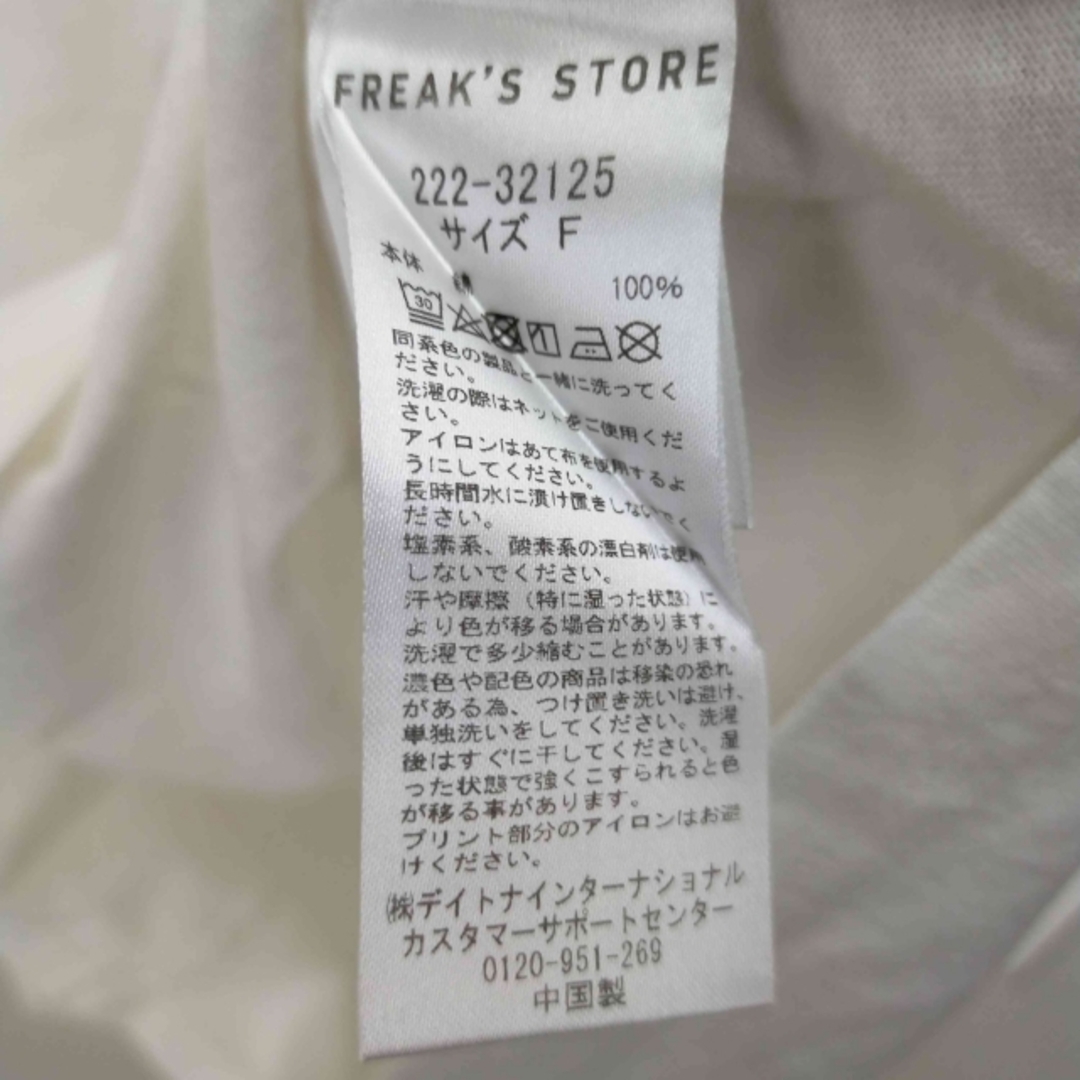 FREAK'S STORE(フリークスストア)のFREAKS STORE(フリークスストア) レディース トップス レディースのトップス(Tシャツ(半袖/袖なし))の商品写真