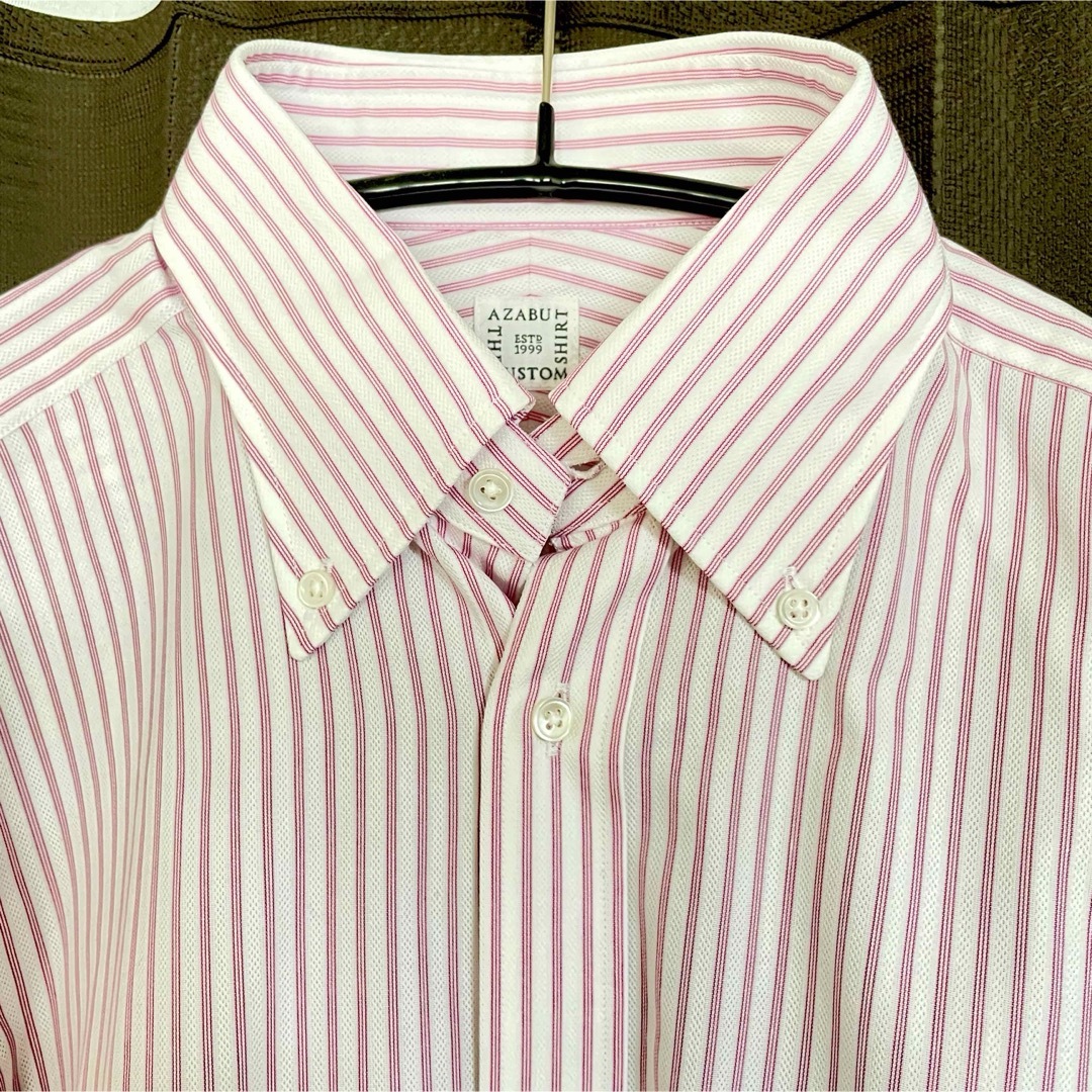 AZABU THE CUSTOM SHIRT スリムフィットシャツ 日本製 メンズのトップス(シャツ)の商品写真