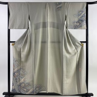 付下げ 身丈155cm 裄丈66.5cm 正絹 美品 逸品 【中古】(着物)