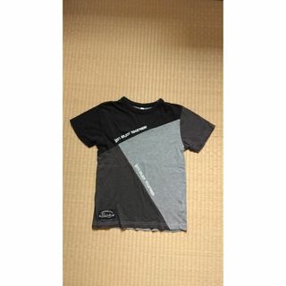 130サイズ黒グレーTシャツ(Tシャツ/カットソー)