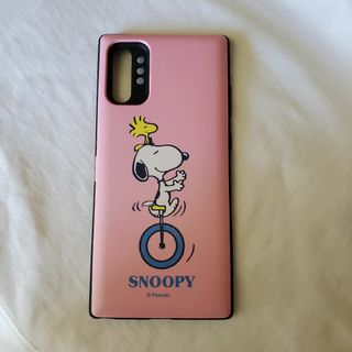 FT Snoopy Slim Season3 Card Mirror Bumpe(モバイルケース/カバー)