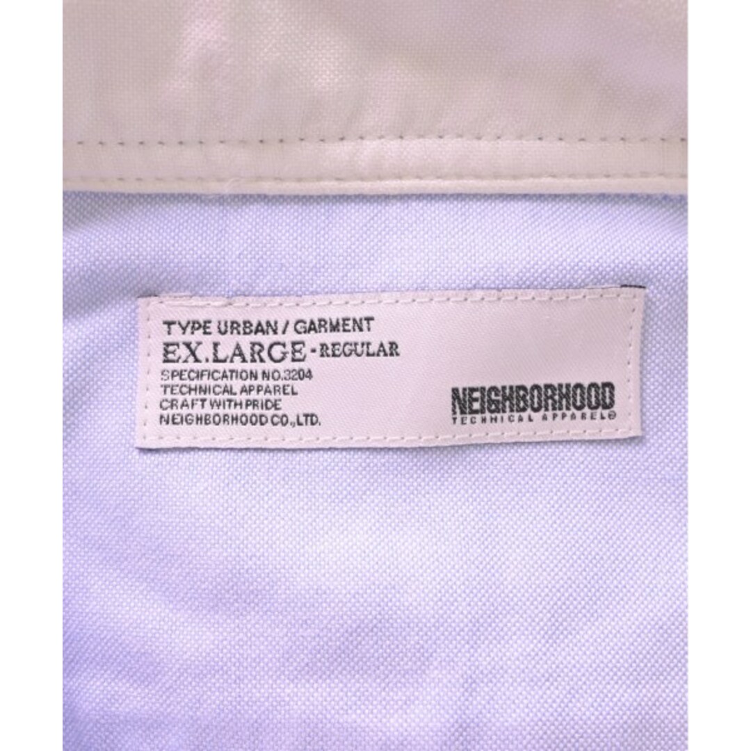NEIGHBORHOOD(ネイバーフッド)のNEIGHBORHOOD ネイバーフッド カジュアルシャツ XL 青 【古着】【中古】 メンズのトップス(シャツ)の商品写真