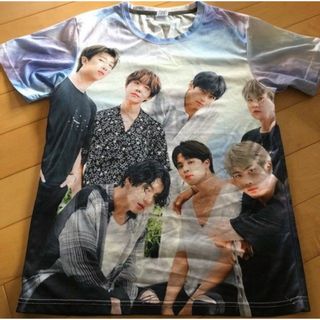 BTS　速乾Tシャツ　ドライ　ユニセックス Mサイズ　サパマケ　防弾少年団all