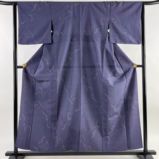 お召 身丈157cm 裄丈64cm 正絹 逸品 【中古】(着物)