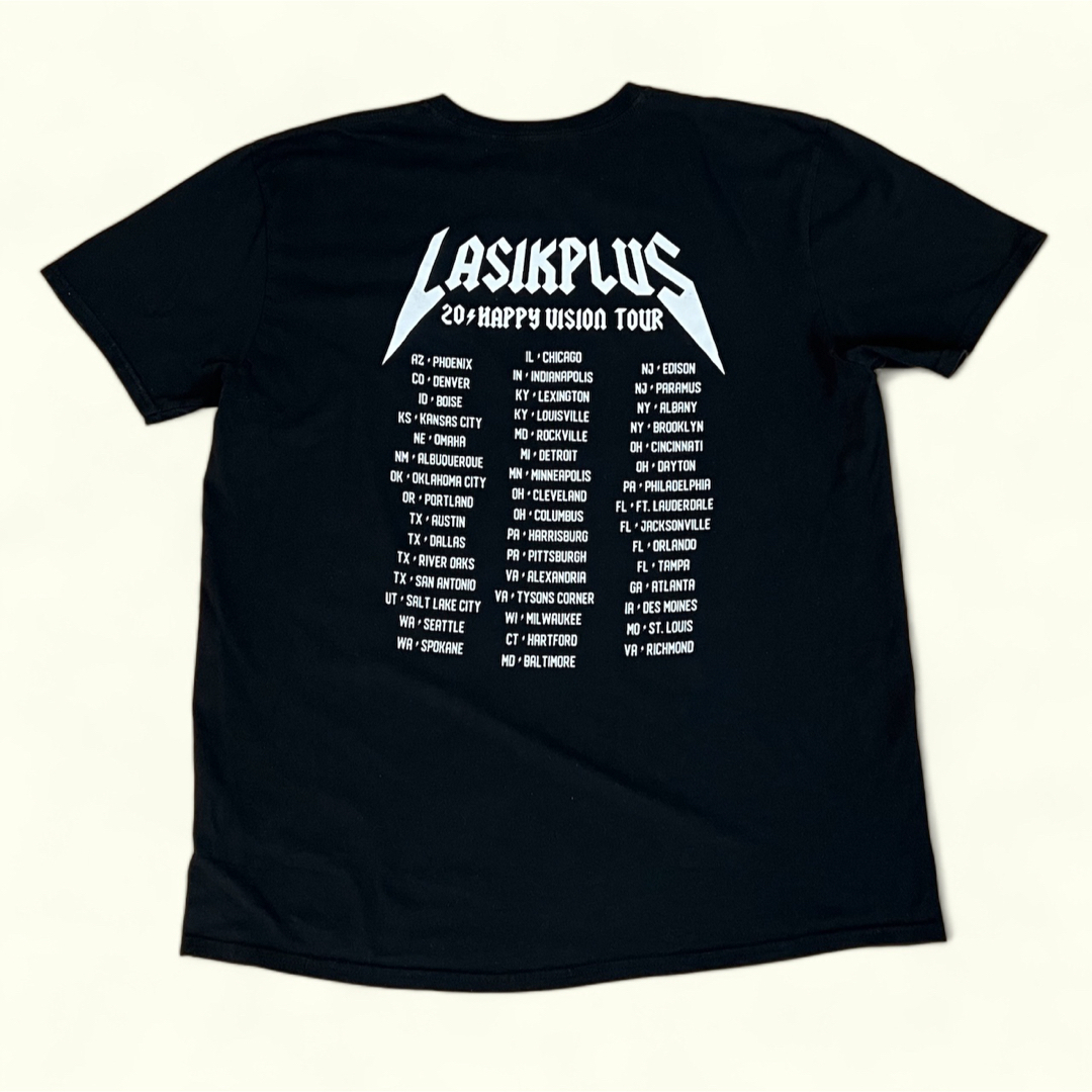 GILDAN(ギルタン)のLASIKPLUS 20 HAPPY VISION TOUR Tシャツ メンズのトップス(Tシャツ/カットソー(半袖/袖なし))の商品写真