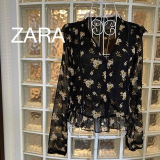 ザラ(ZARA)のZARA トップス　ブラウス(シャツ/ブラウス(長袖/七分))