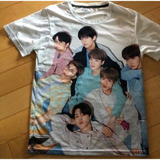 BTS　速乾Tシャツ　ドライ　ユニセックス Mサイズ　添い寝　オルメン防弾少年団